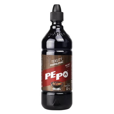 PE-PO tekutý podpalovač, 1l